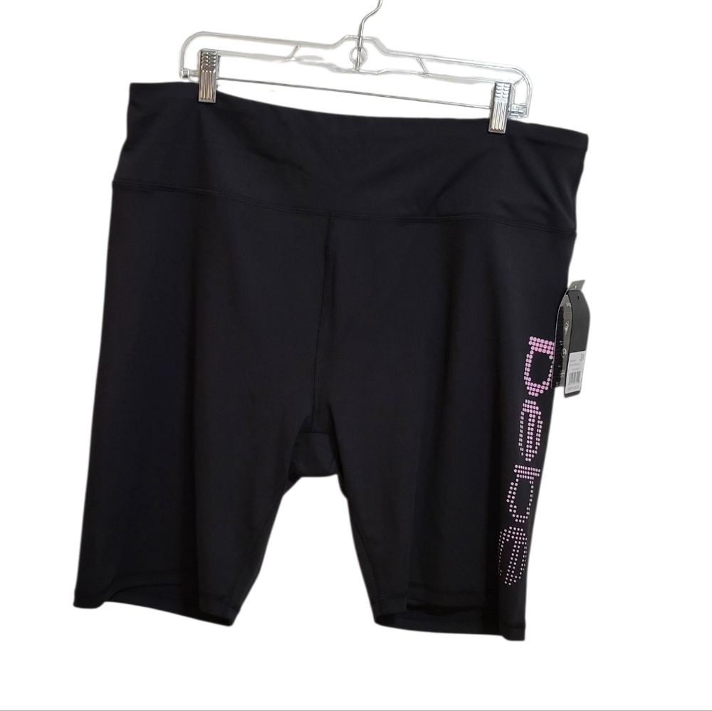 BeBe Biker Shorts Spell Out Logo